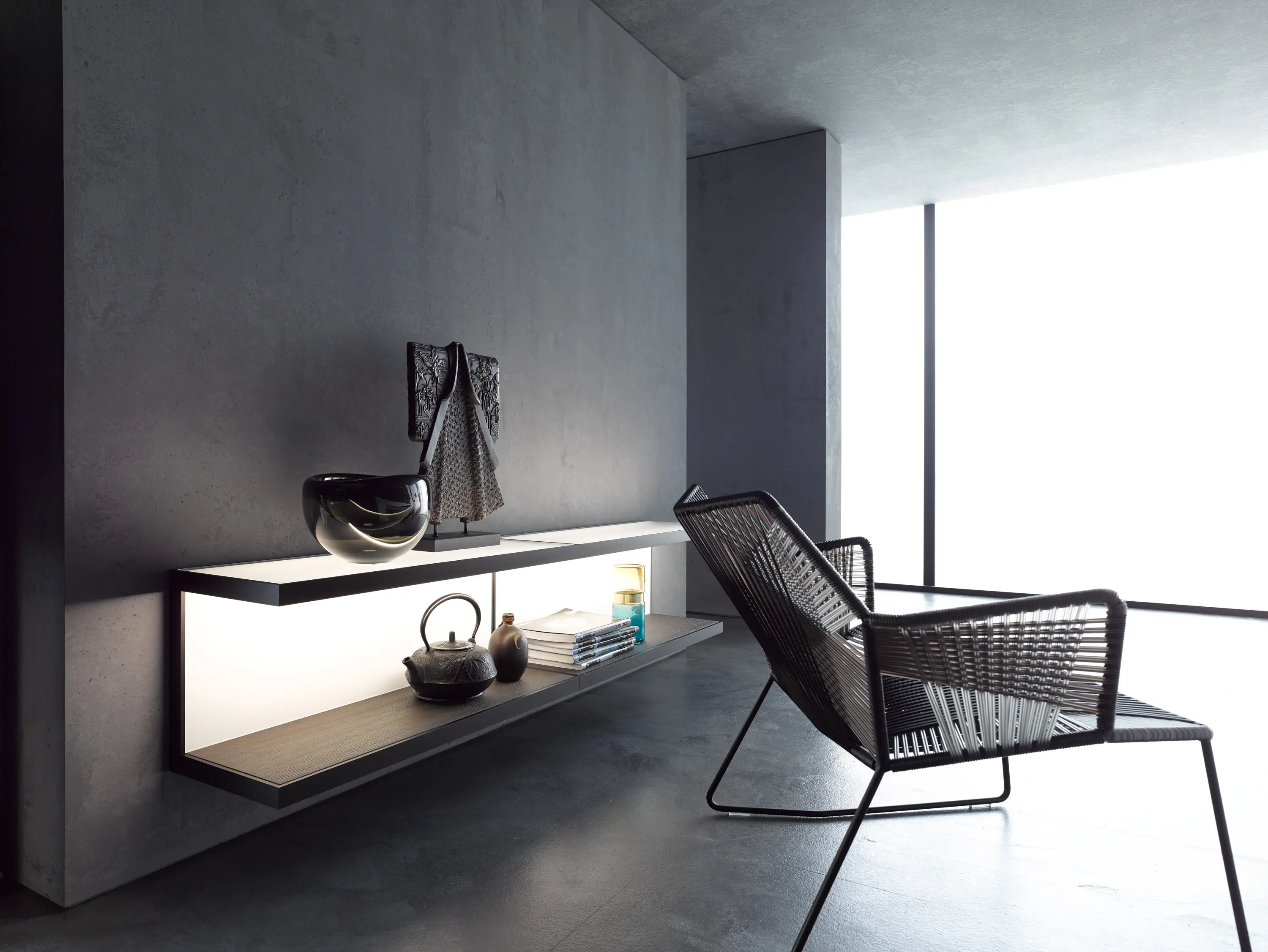 GERA - Wall shelf 100 | GERA light system 6