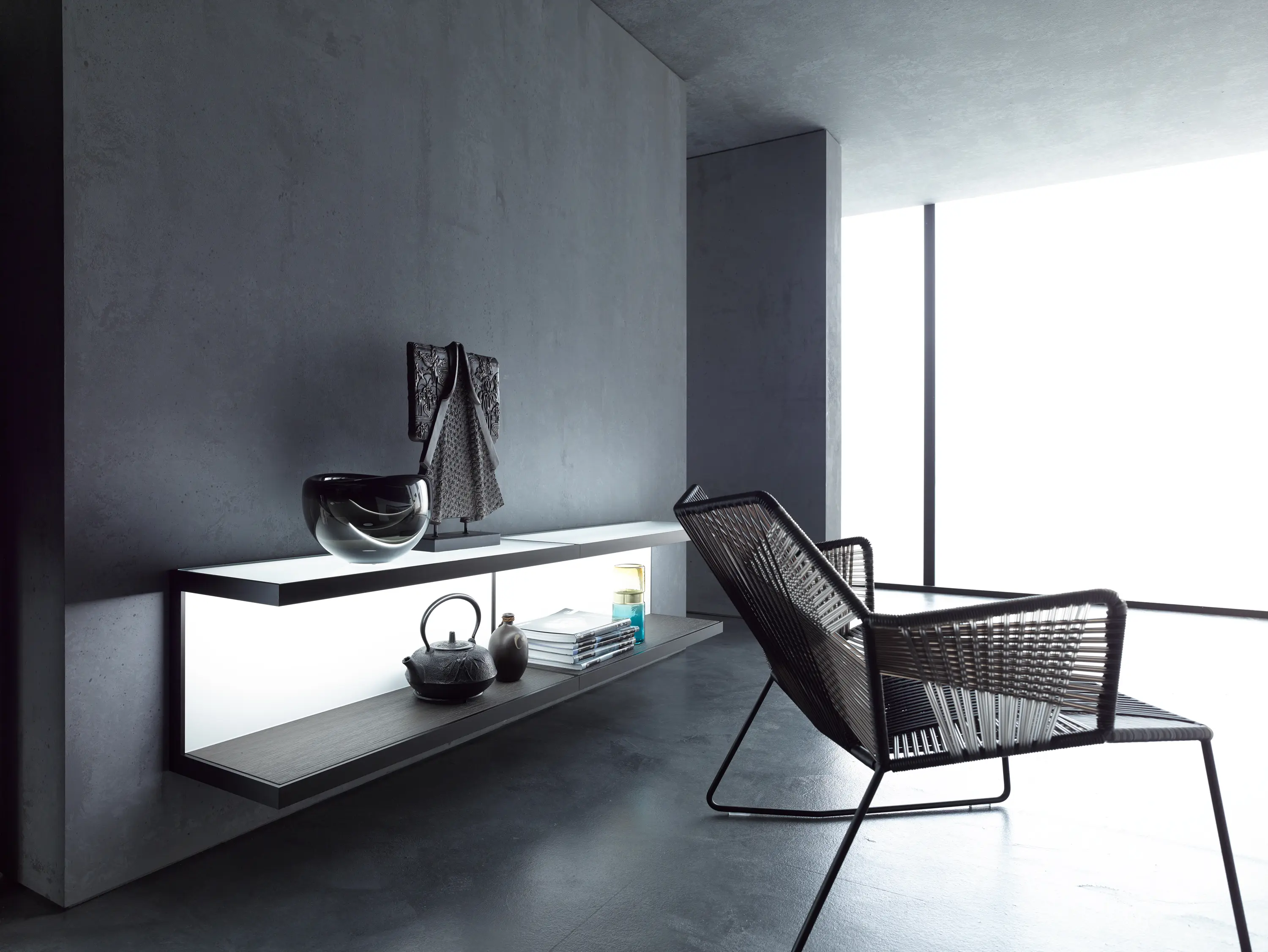 GERA - Wall shelf 100 | GERA light system 6