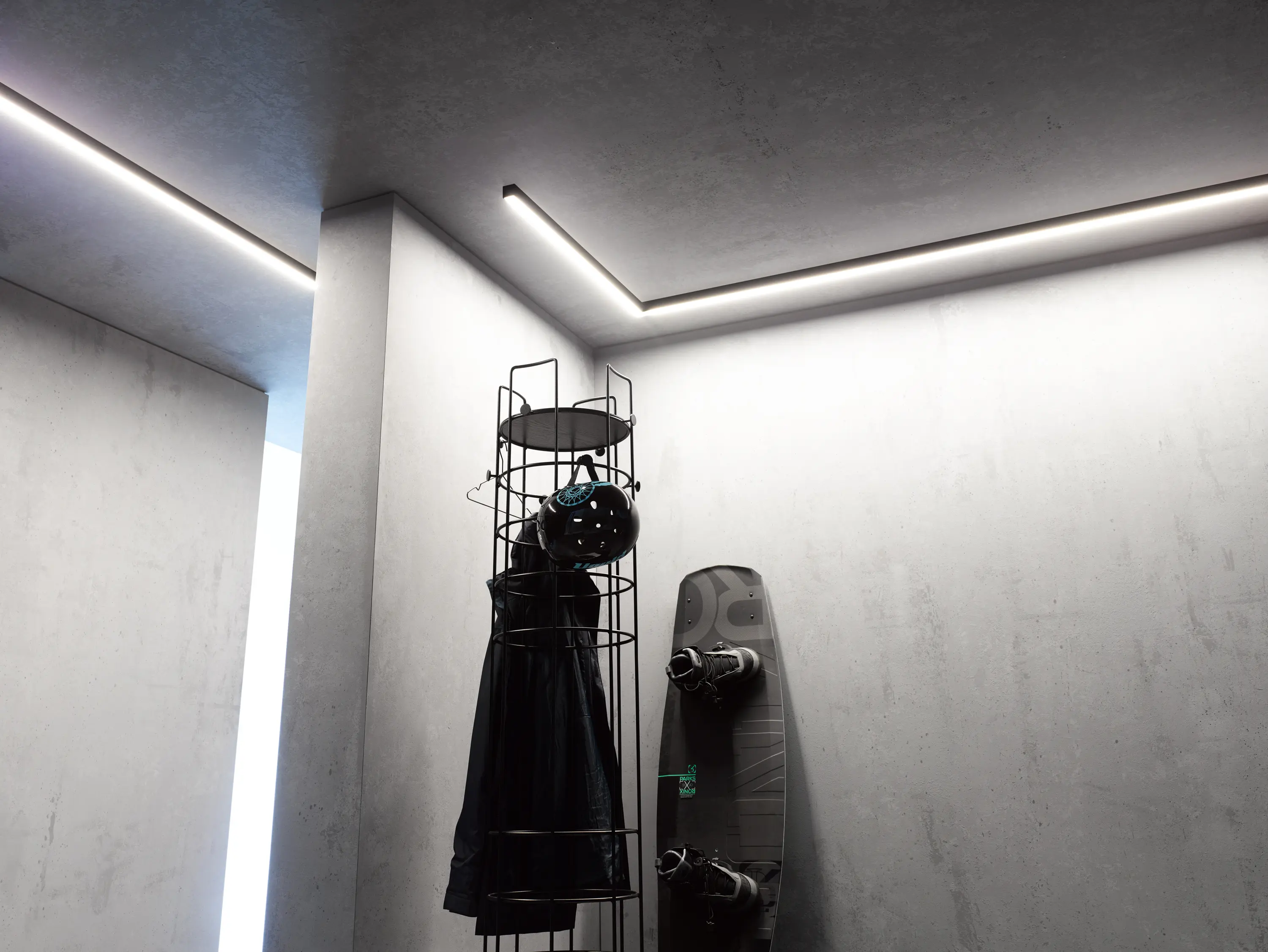 GERA - Ceiling light 40x40 | GERA light system 6