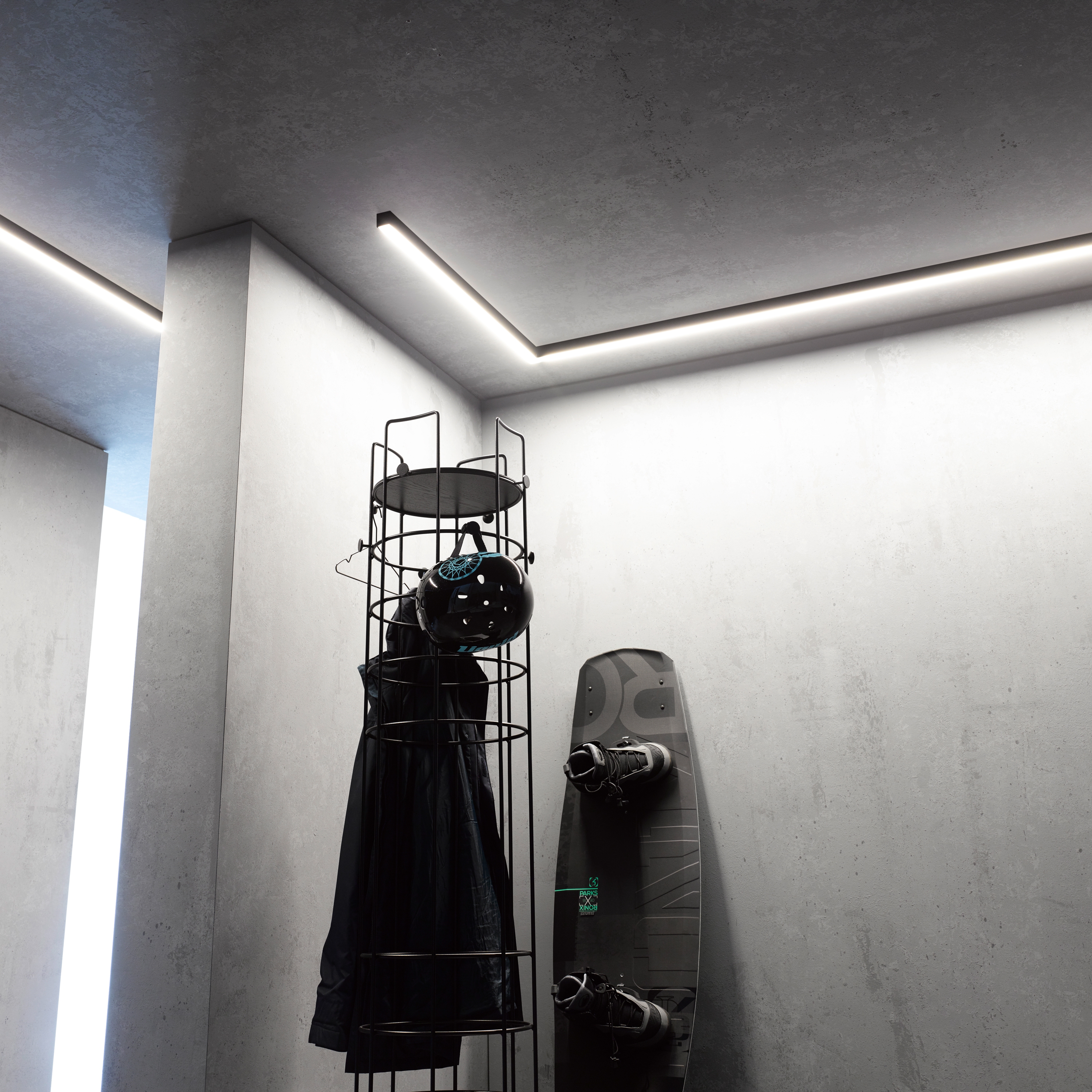 Mostra il prodotto Ceiling light 40x40 | GERA light system 6 del produttore GERA