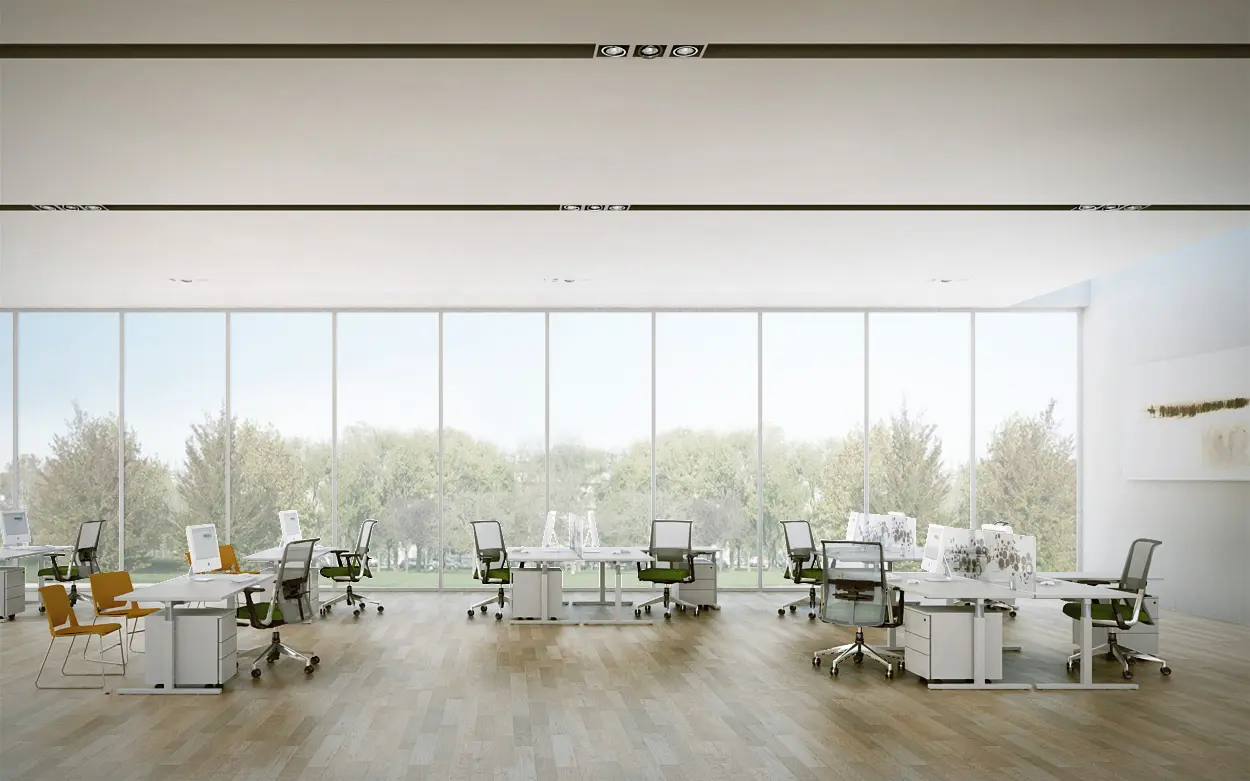 Haworth - T_up desk system