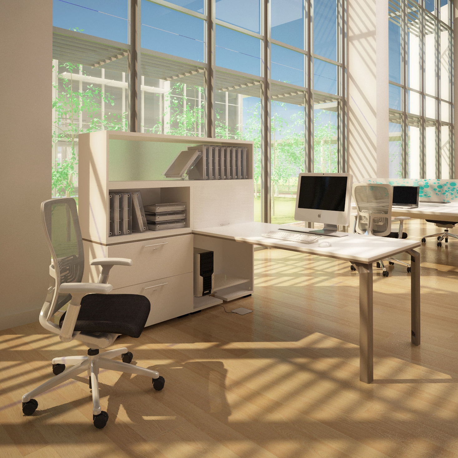 Display product Epure from manufacturer Haworth