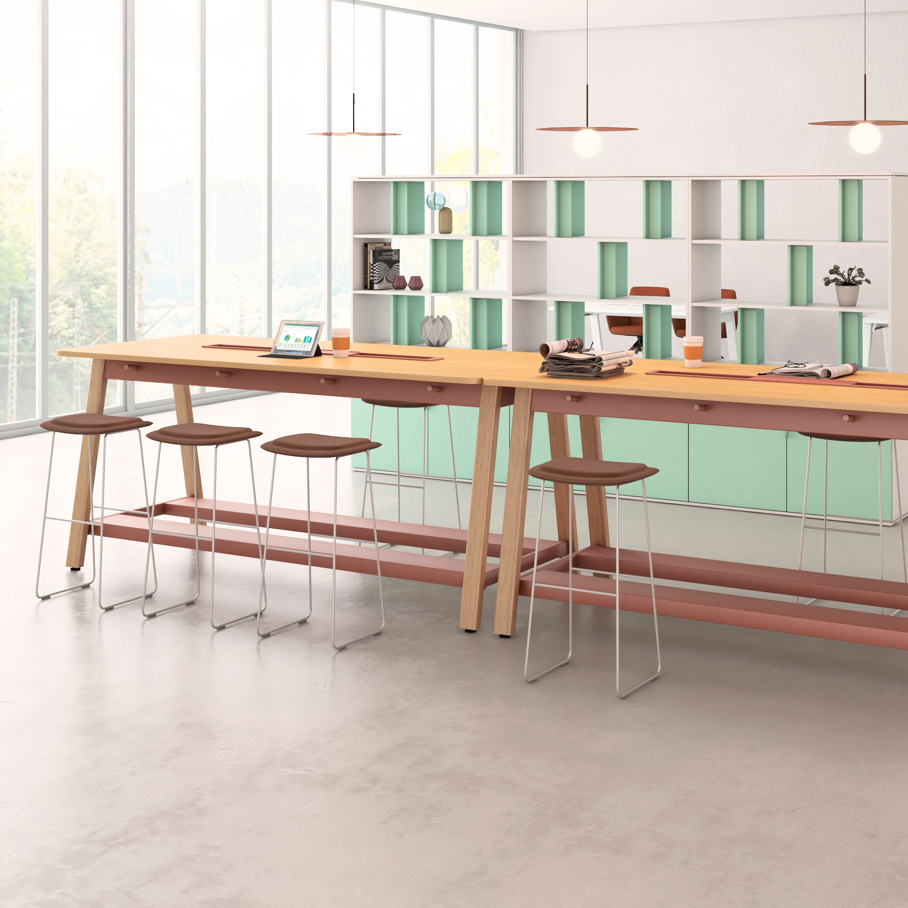 Display product Intuity Park Bench from manufacturer Haworth