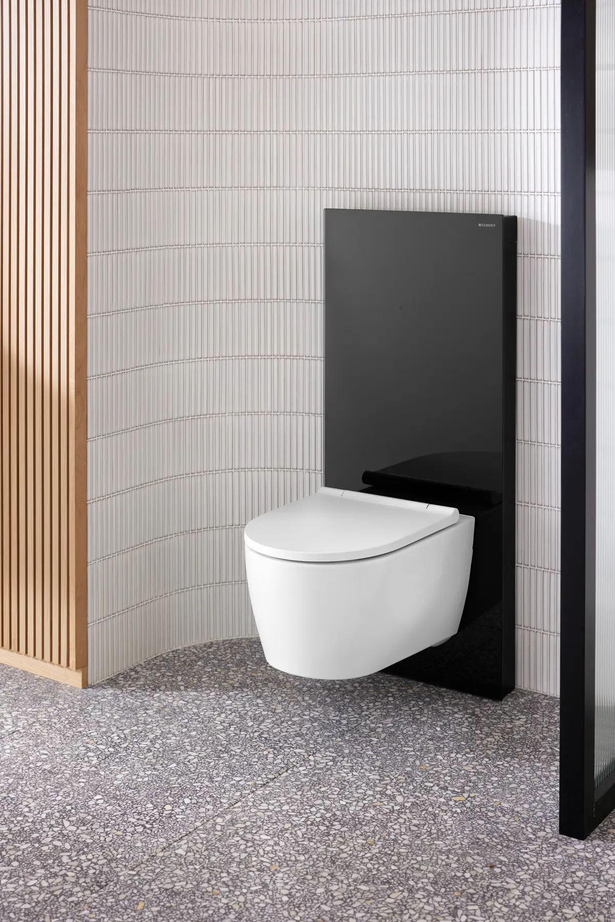 Geberit - Monolith | Sanitärmodul schwarz / Glas