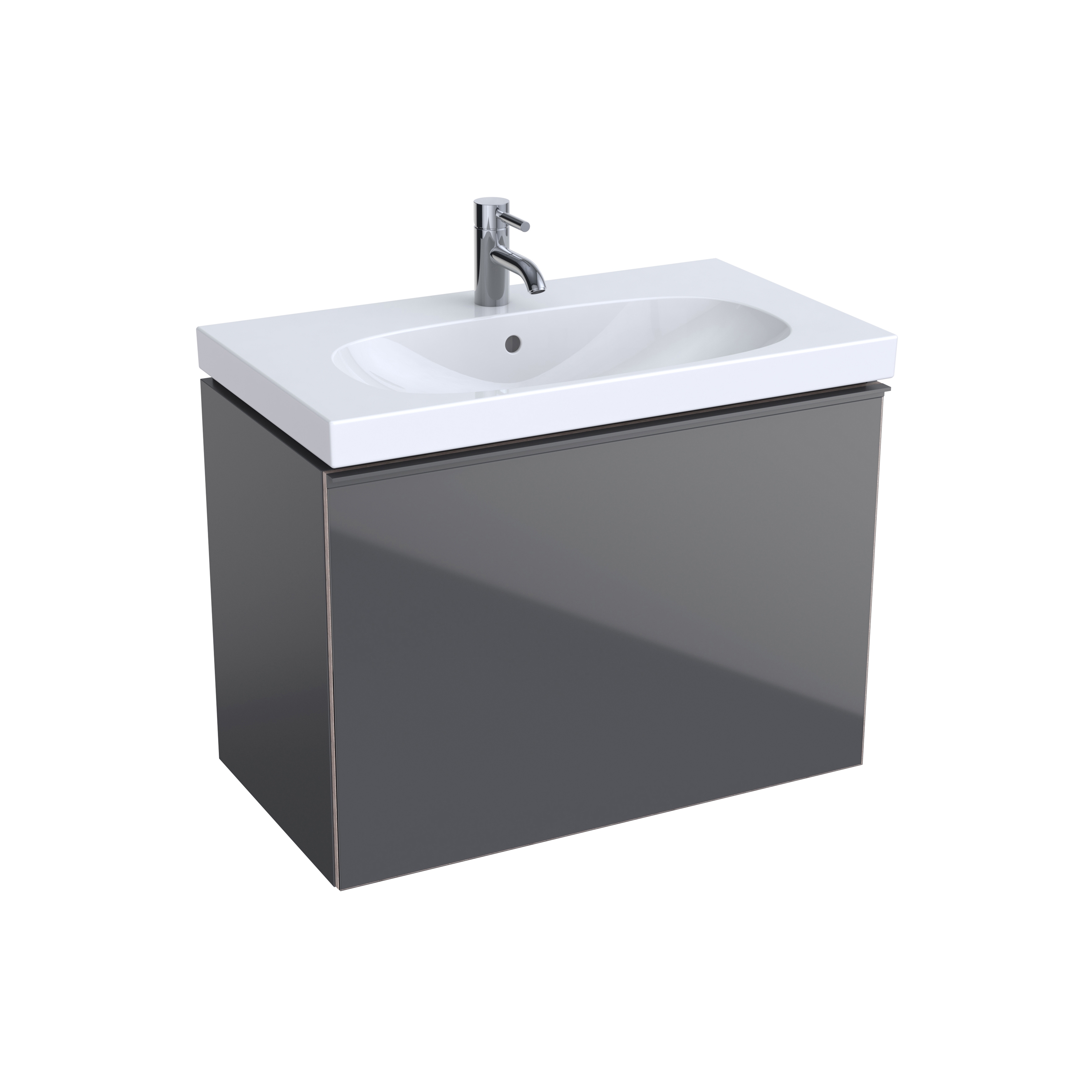 Display product Acanto | washbasin cabinet lava matt from manufacturer Geberit