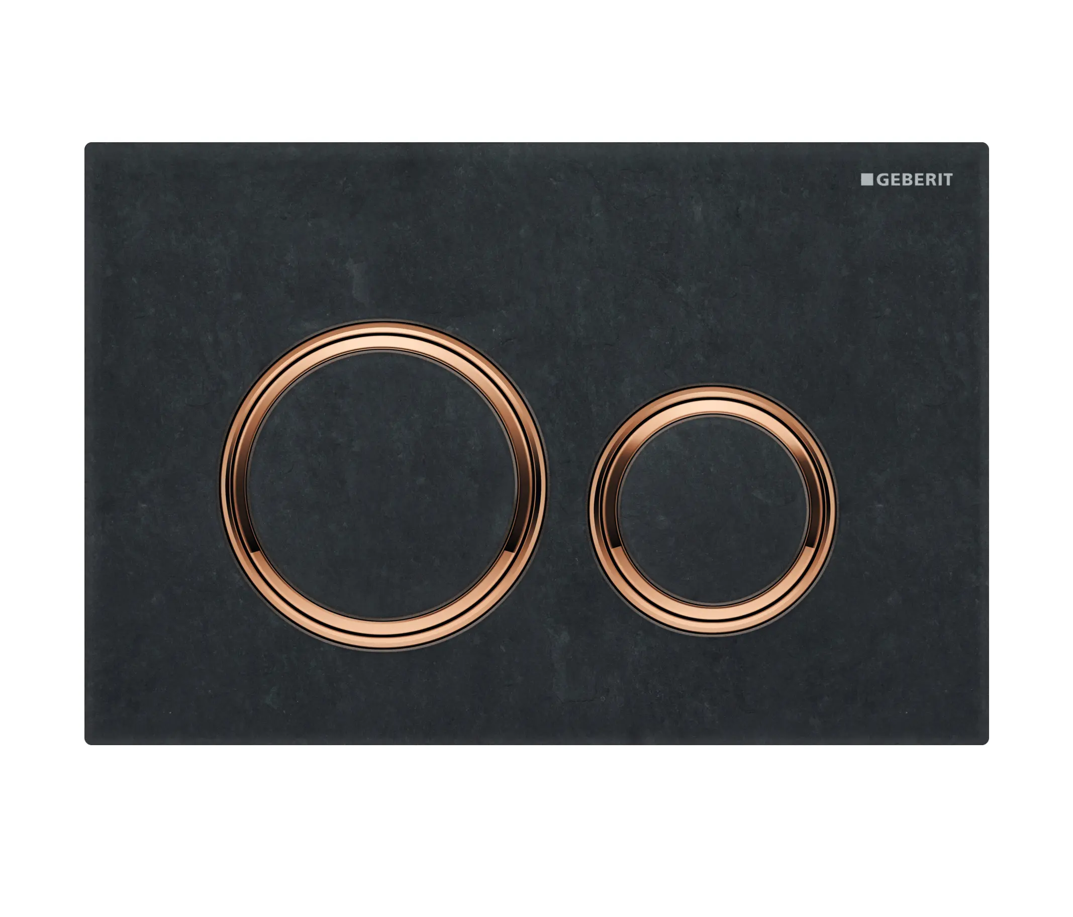 Geberit - Actuator plates | Sigma21 Mustang slate, brass