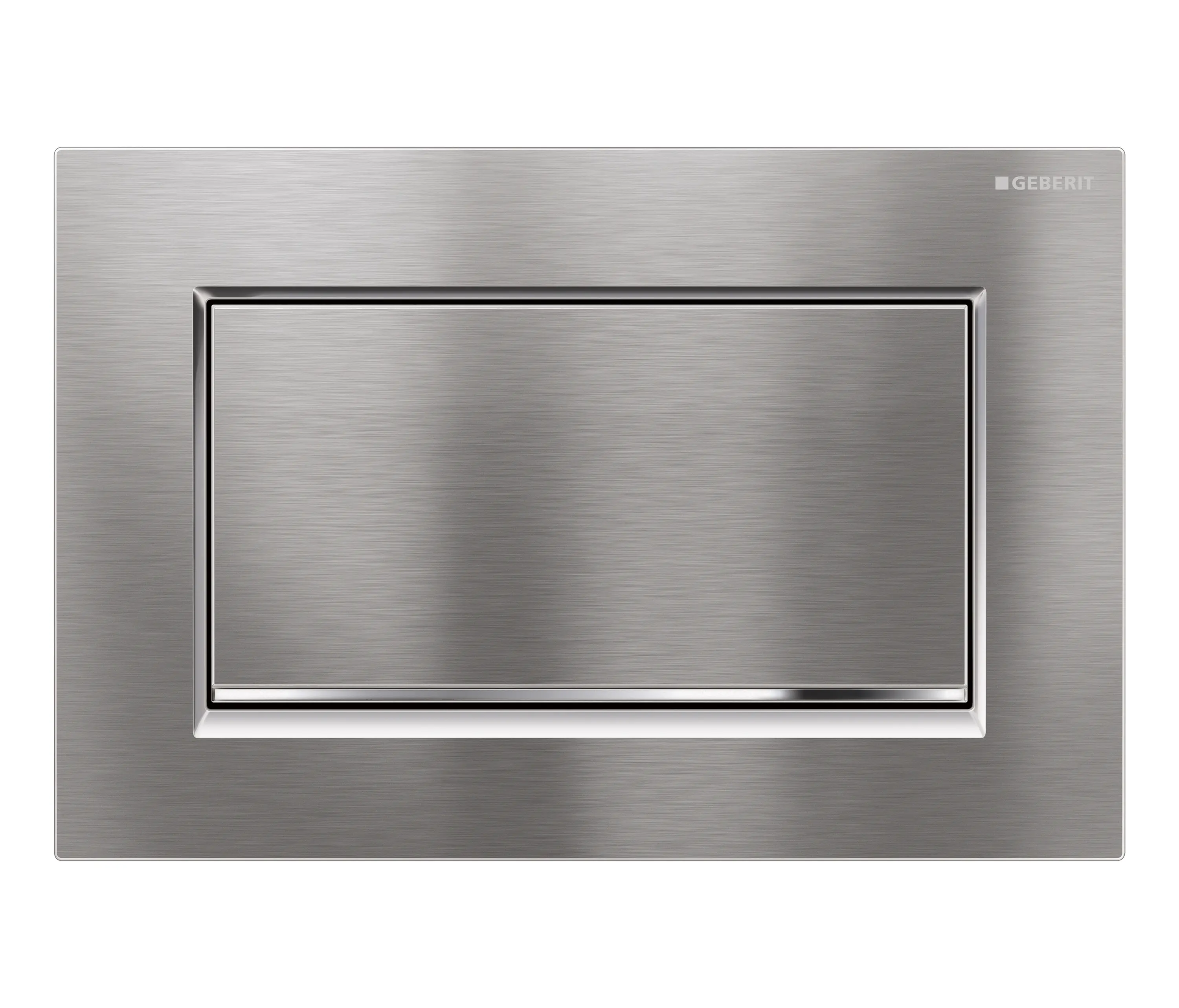 Geberit - Actuator plates | Sigma30 stop-and-go flush chrome-plated, brushed