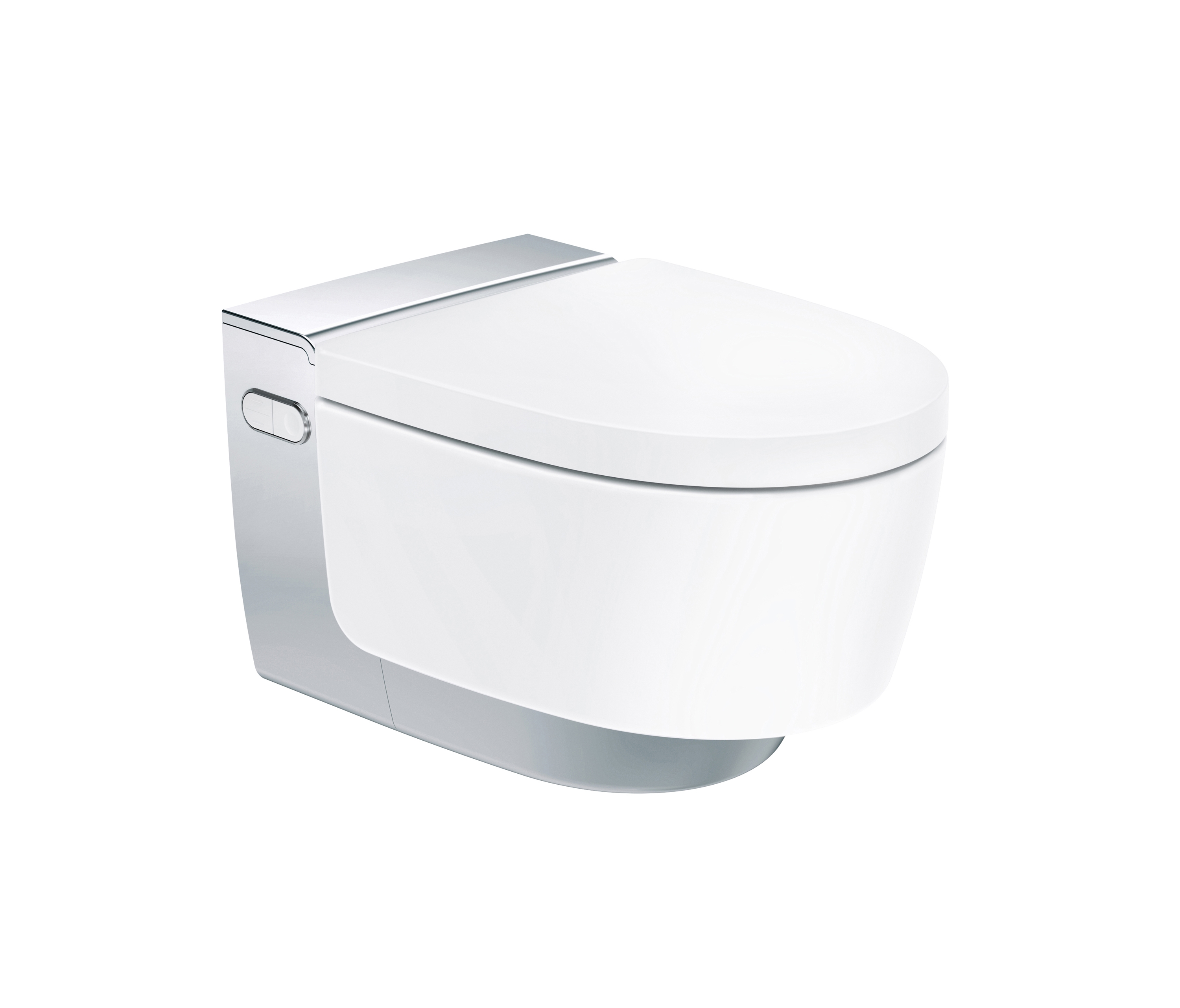 Mostra il prodotto AquaClean | Mera wall-hung WC gloss chrome del produttore Geberit