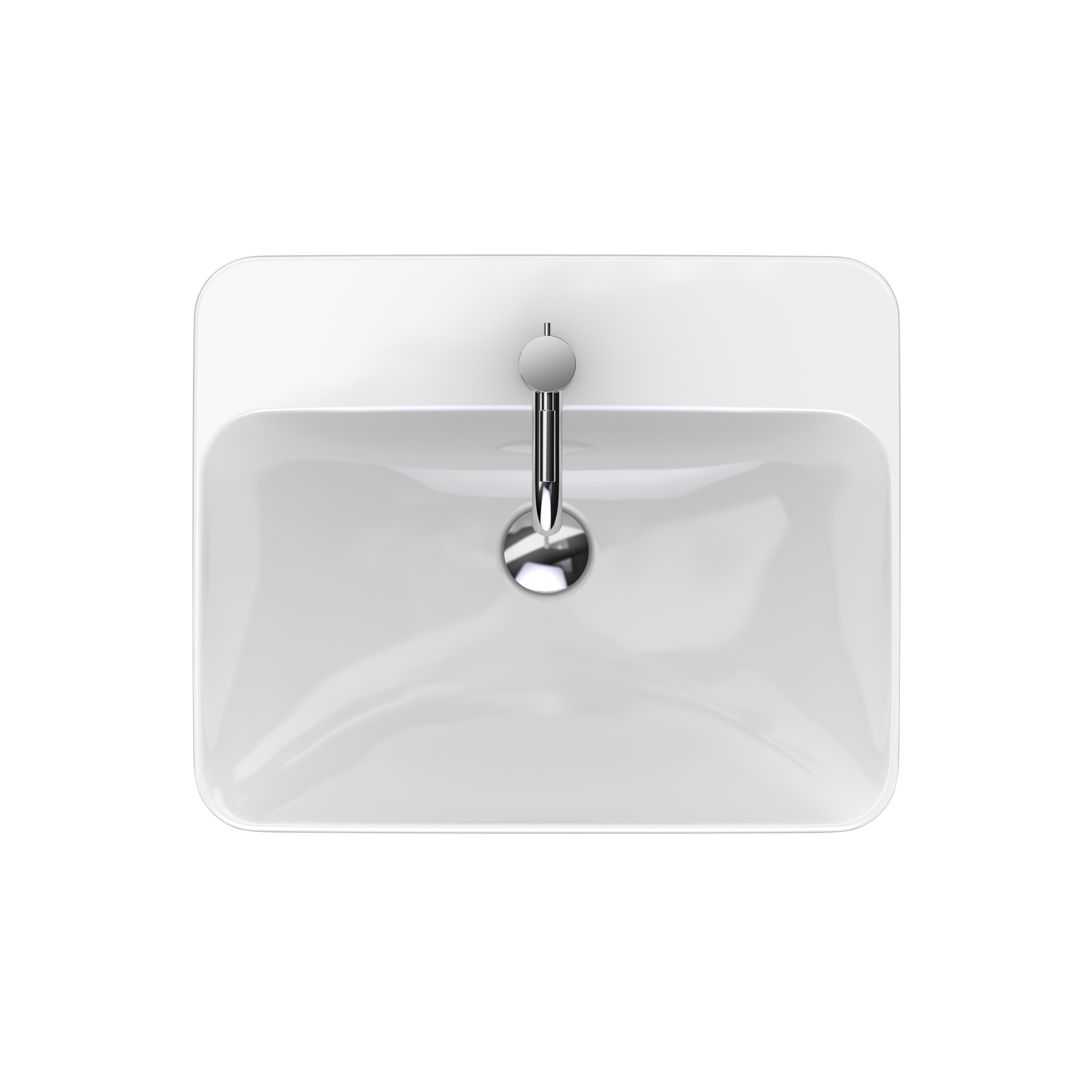 Mostra il prodotto VariForm | countertop washbasin rectangular with tap hole bench del produttore Geberit