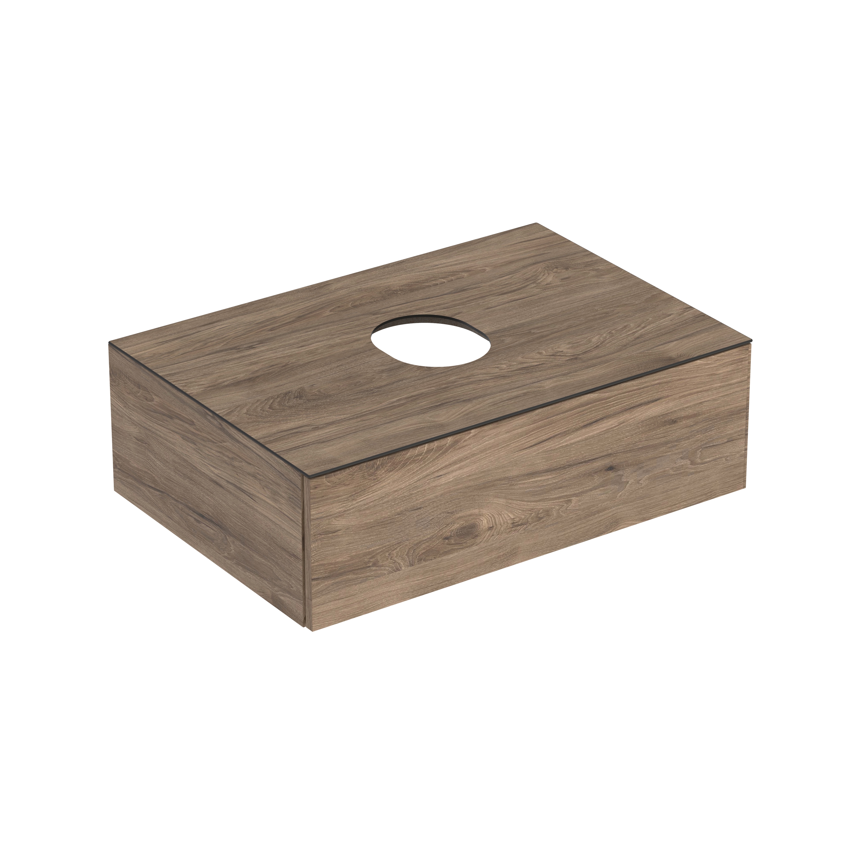 Display product VariForm | washbasin cabinet hickory from manufacturer Geberit