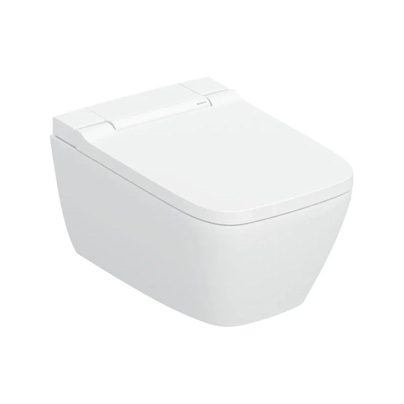 AquaClean | Sela Square wall-hung WC white alpine