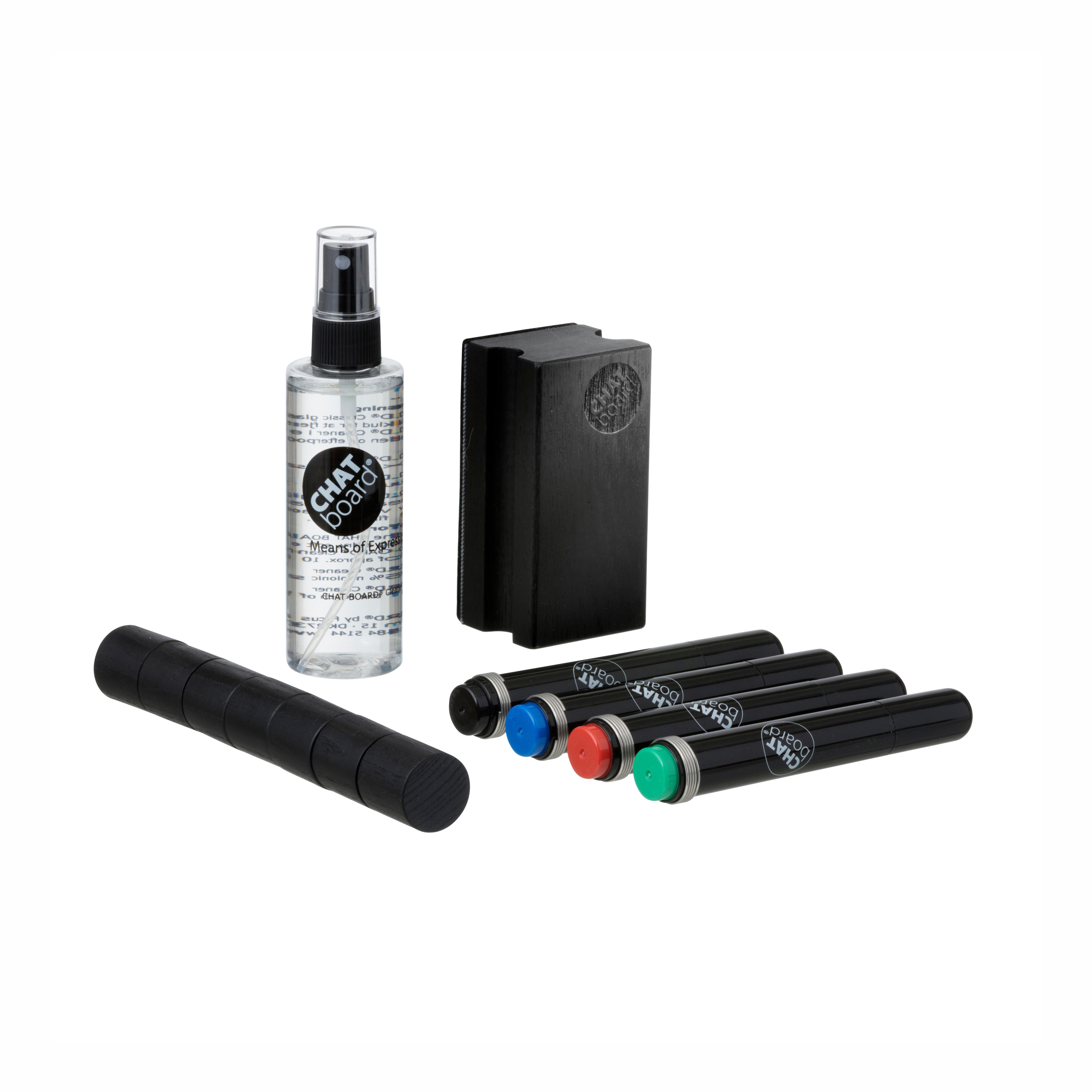 CHAT BOARD® Woody Starter Set Black