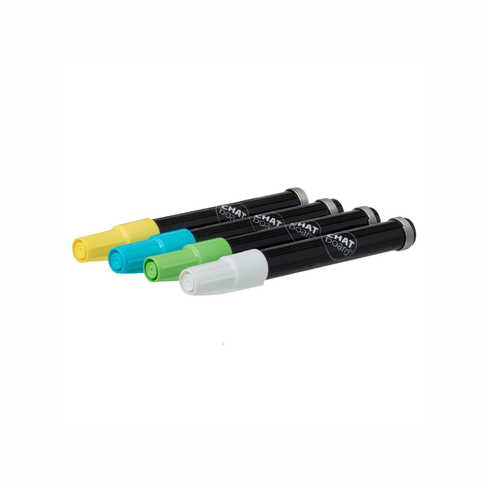 Afficher le produit CHAT BOARD® Neon Marker Pen Set of 4 (1) du fabricant CHAT BOARD®
