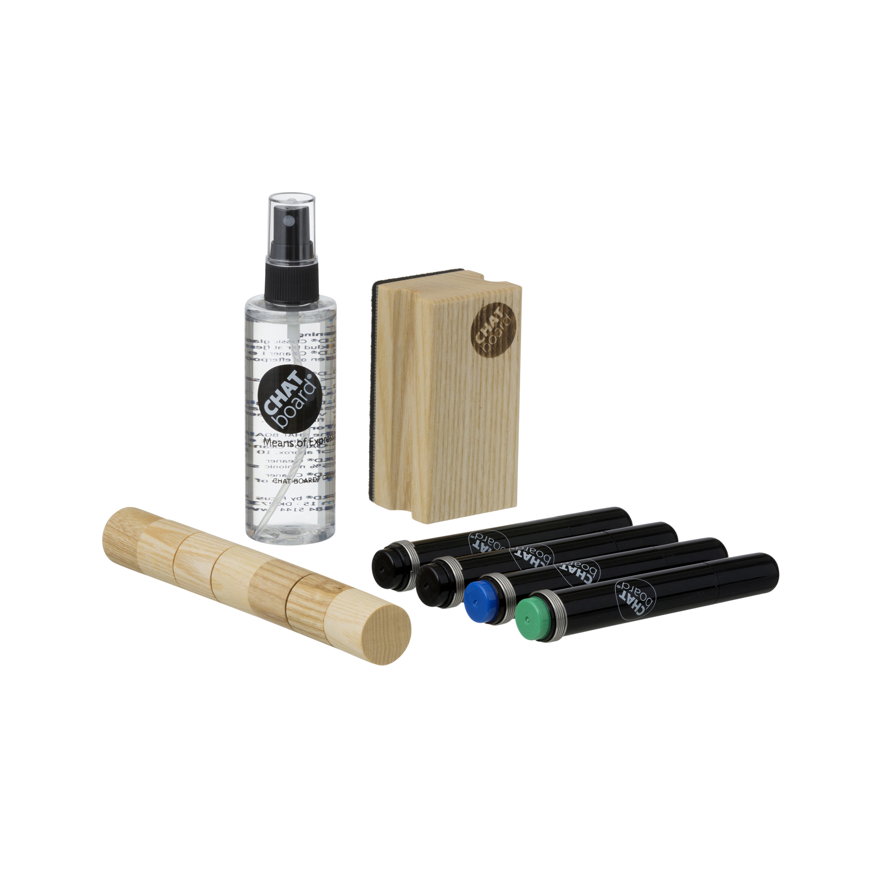 Display product CHAT BOARD® Woody Starter Set Natural from manufacturer CHAT BOARD®