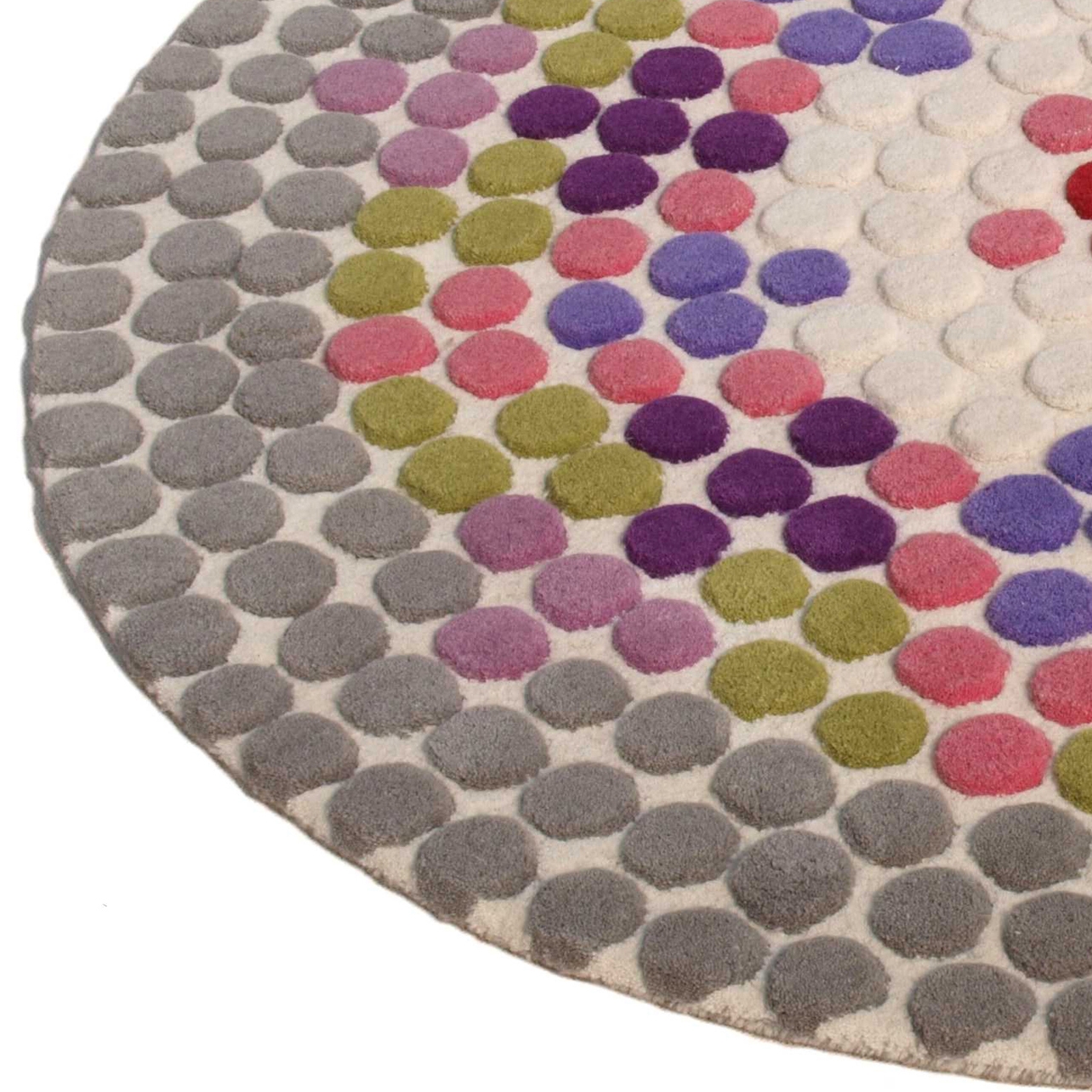 Afficher le produit Bubbles Multi du fabricant Nuzrat Carpet Emporium