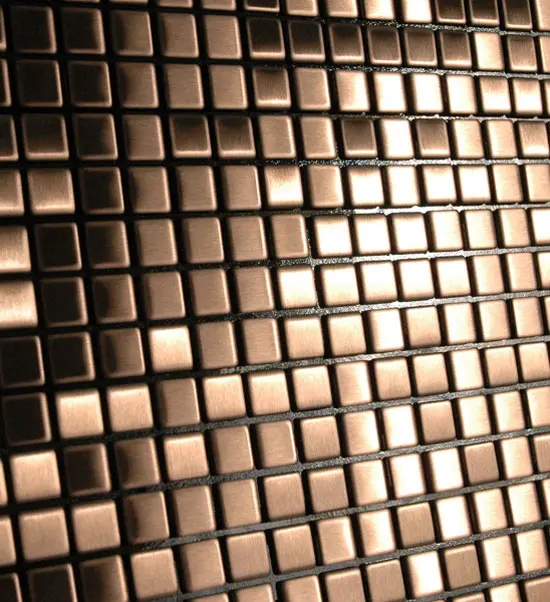 Alloy - Glomesh Brass Tiles