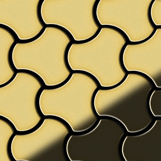 Mostra il prodotto Ubiquity Brass Tiles del produttore Alloy