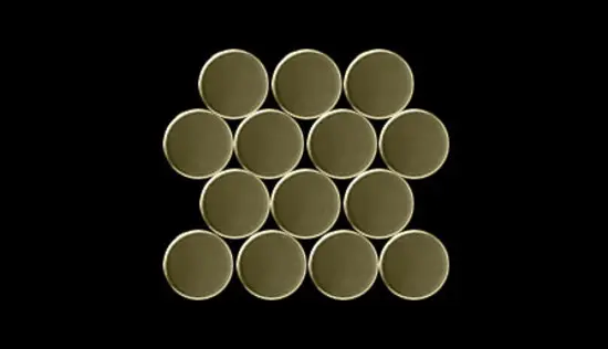 Alloy - Penny Brass Tiles