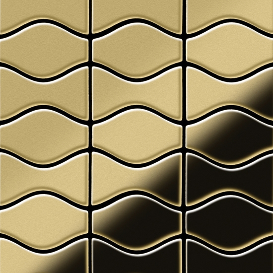 Display product Kismet & Karma Brass Tiles from manufacturer Alloy
