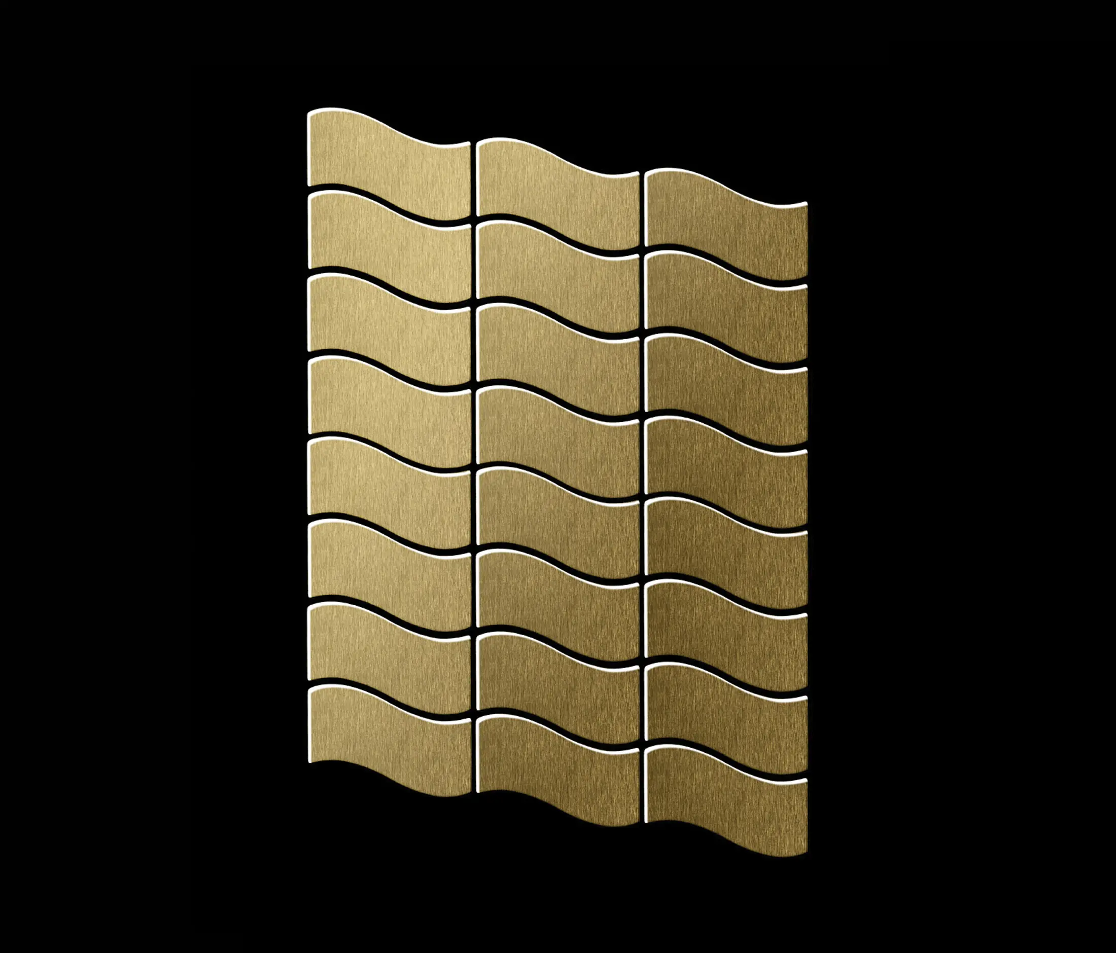 Alloy - Flux Titanium Gold Brushed Tiles