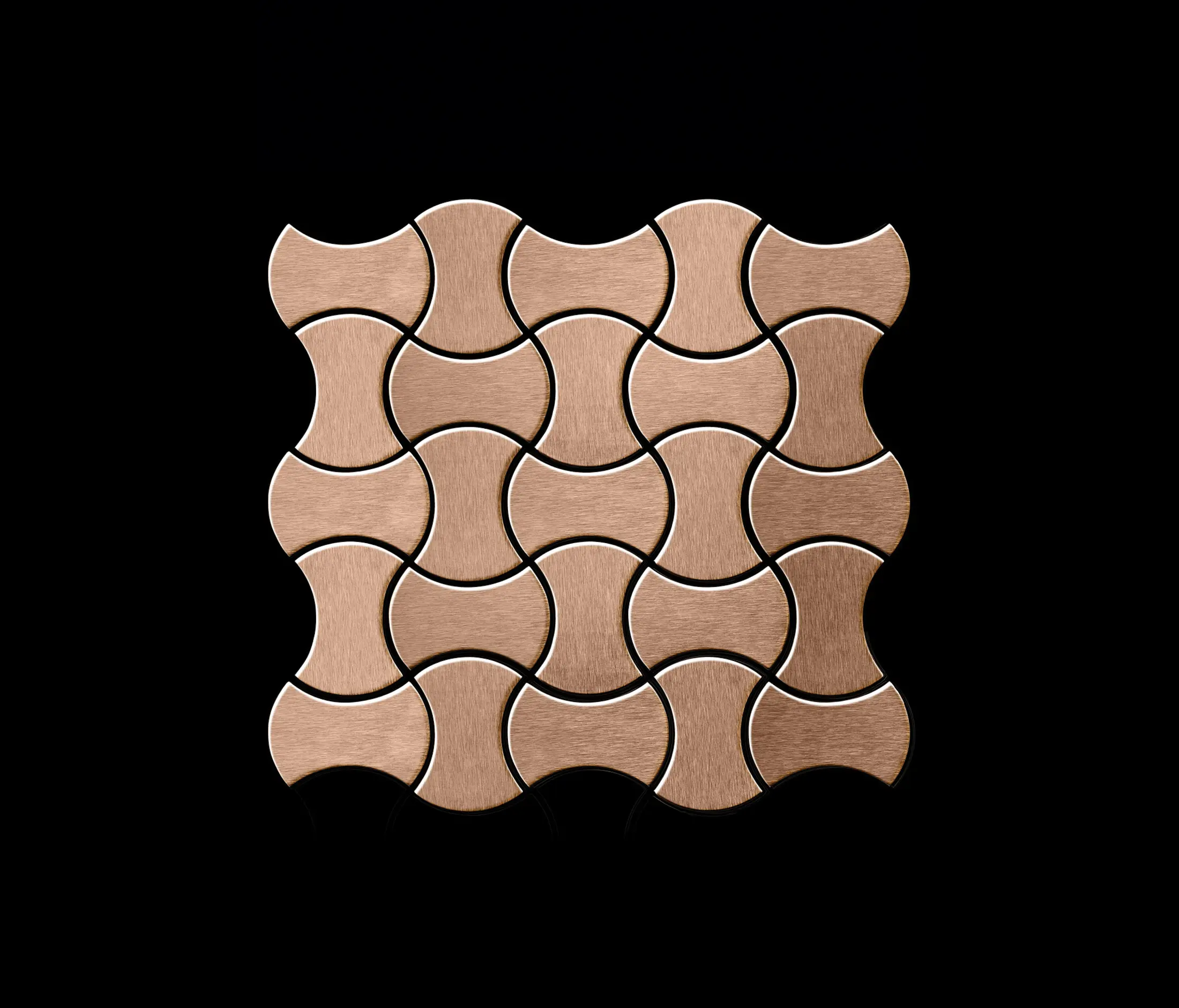 Alloy - Infinit Titanium Amber Brushed Tiles