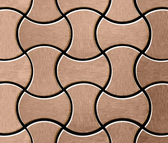 Alloy - Infinit Titanium Amber Brushed Tiles