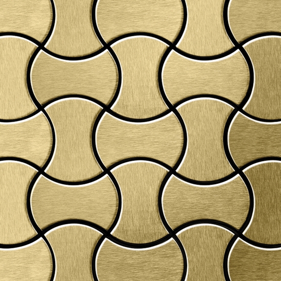 Infinit Titanium Gold Brushed Tiles