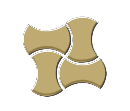 Alloy - Infinit Titanium Gold Mirror Tiles