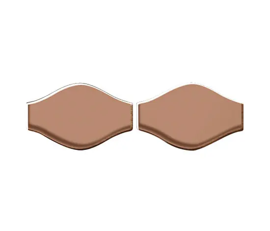 Alloy - Karma Titanium Amber Mirror Tiles