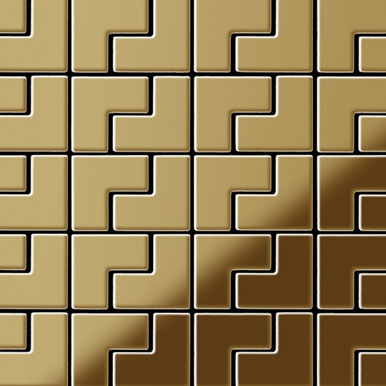 Mostra il prodotto Kink Titanium Gold Mirror Tiles del produttore Alloy