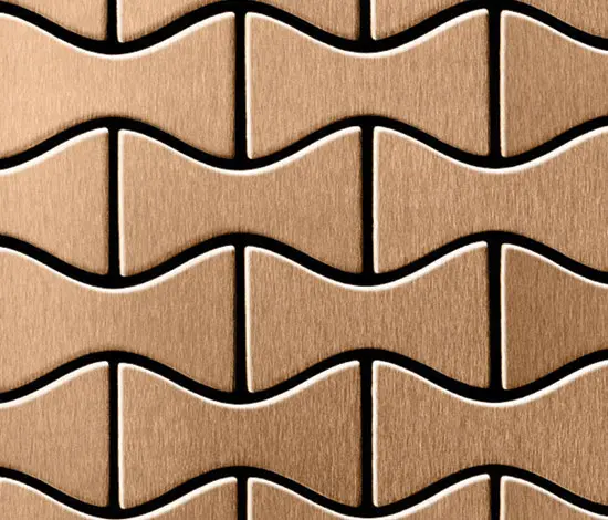 Alloy - Kismet Titanium Amber Brushed Tiles
