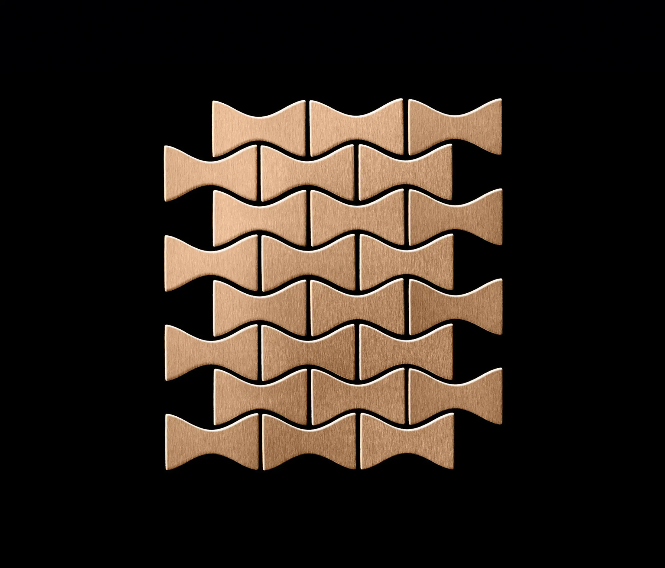 Alloy - Kismet Titanium Amber Brushed Tiles
