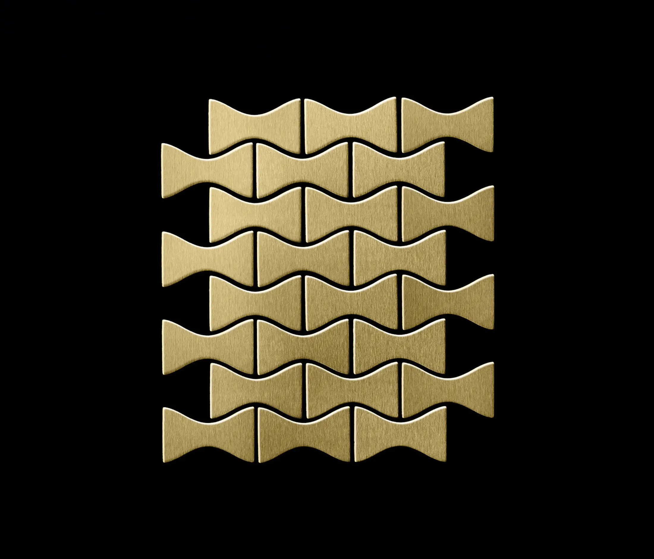 Alloy - Kismet Titanium Gold Brushed Tiles