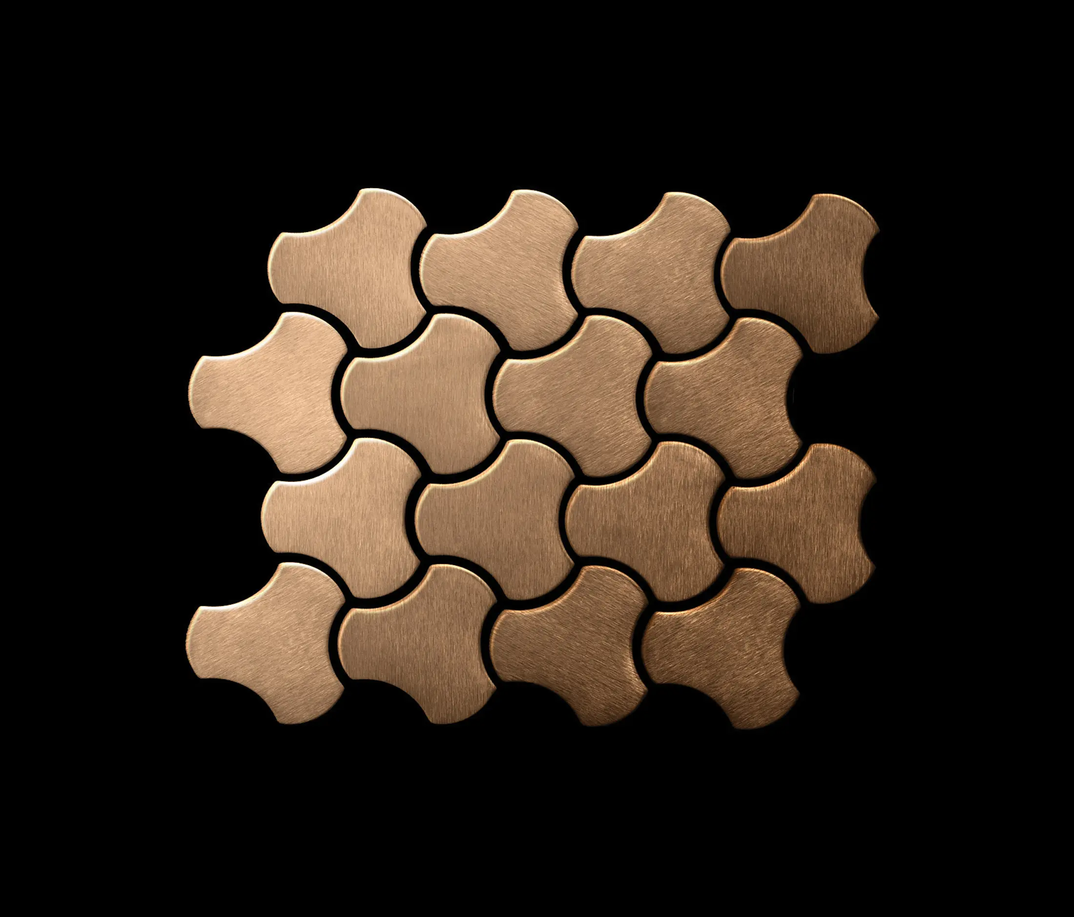 Alloy - Ubiquity Titanium Amber Brushed Tiles