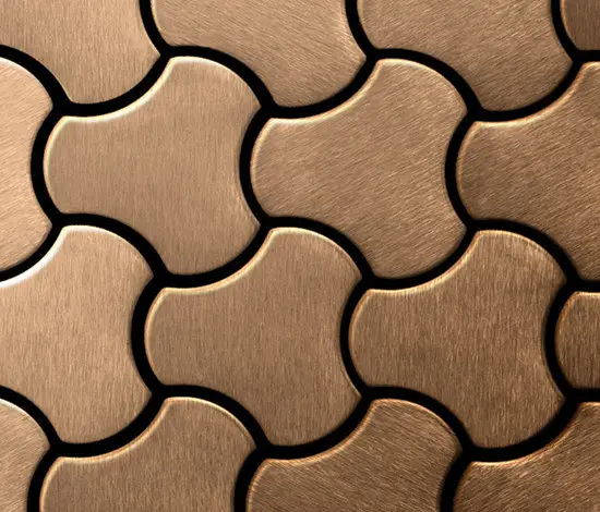 Alloy - Ubiquity Titanium Amber Brushed Tiles