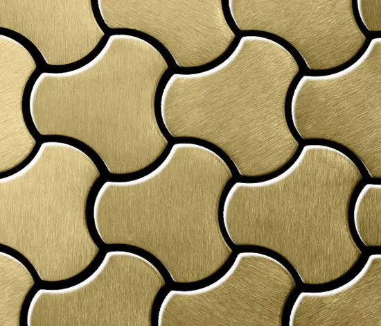 Alloy - Ubiquity Titanium Gold Brushed Tiles