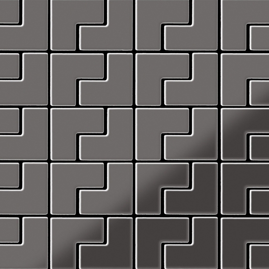 Display product Kink Titanium Smoke Mirror Tiles from manufacturer Alloy