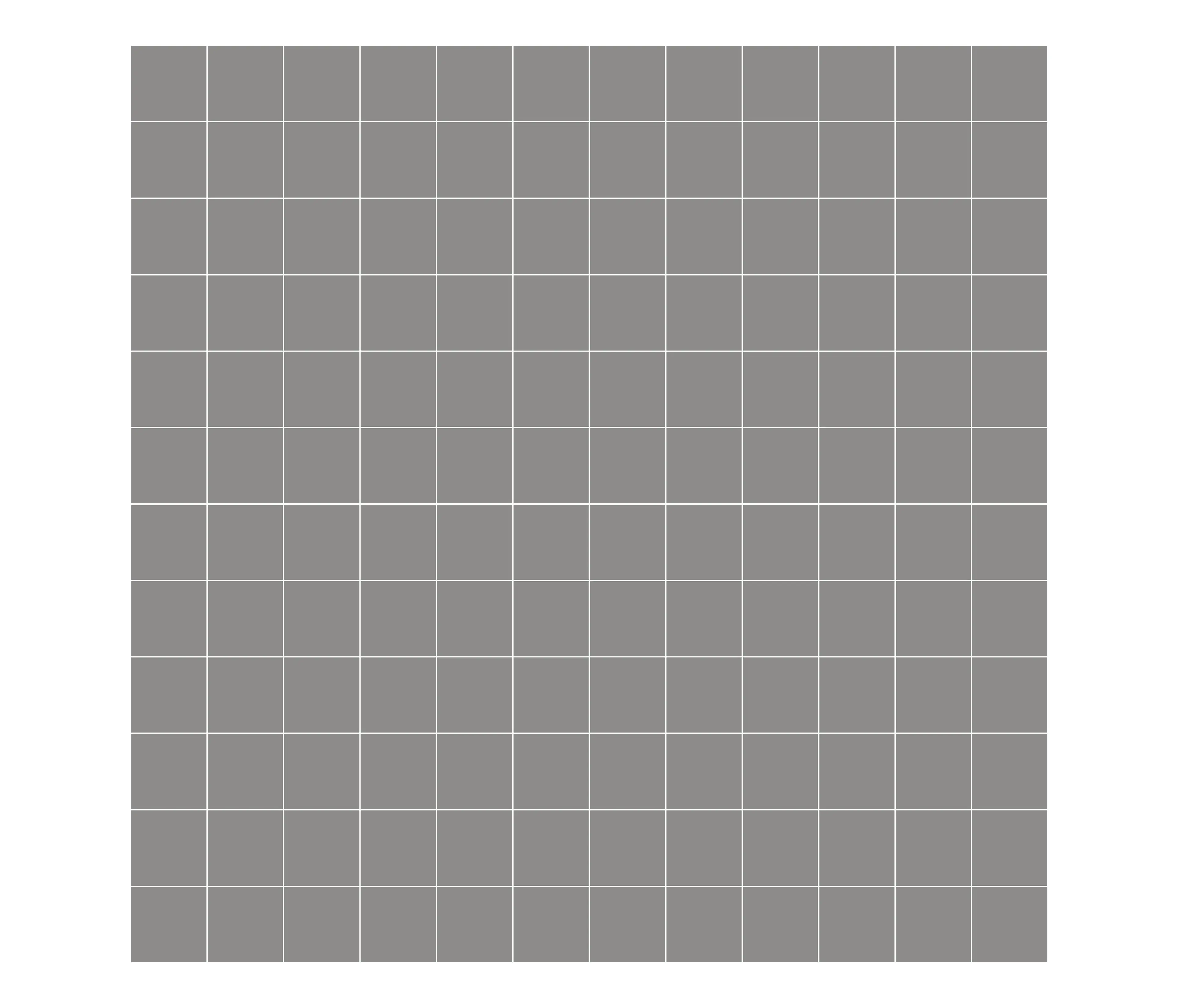 VitrA Bathrooms - mode 2.5x2.5 Mode Tile Moss Grey Matt