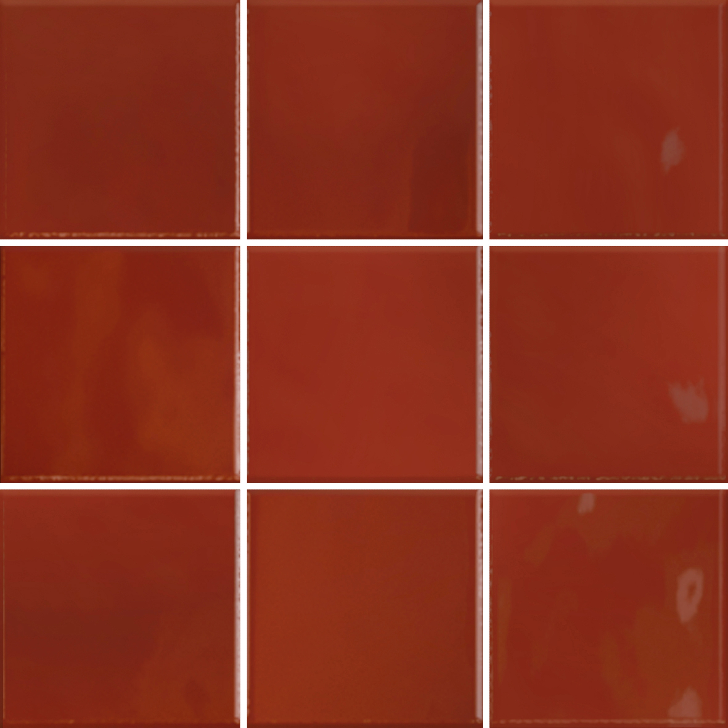 Display product Retromix 10x10 Retromix Tile Lava Red Glossy from manufacturer VitrA Bathrooms
