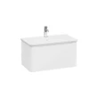 Integra Round Washbasin Unit, 80 cm, one drawer