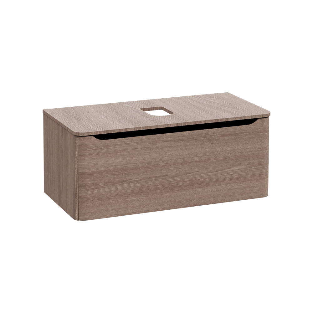 Mostrar el producto Integra Round Washbasin Unit, 100 cm, one drawer, for bowls del fabricante VitrA Bathrooms