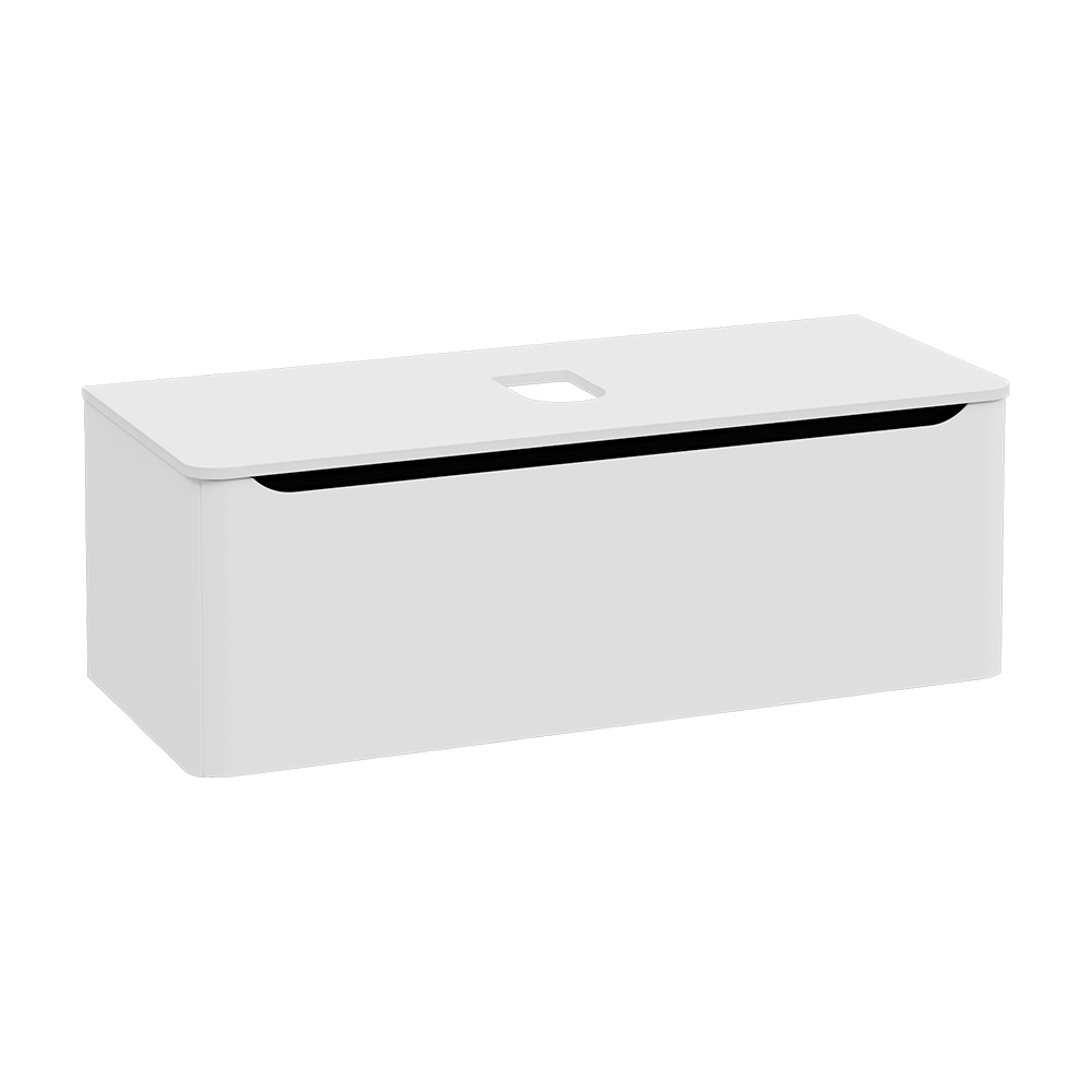 Mostrar el producto Integra Round Washbasin Unit, 120 cm, one drawer, for bowls del fabricante VitrA Bathrooms