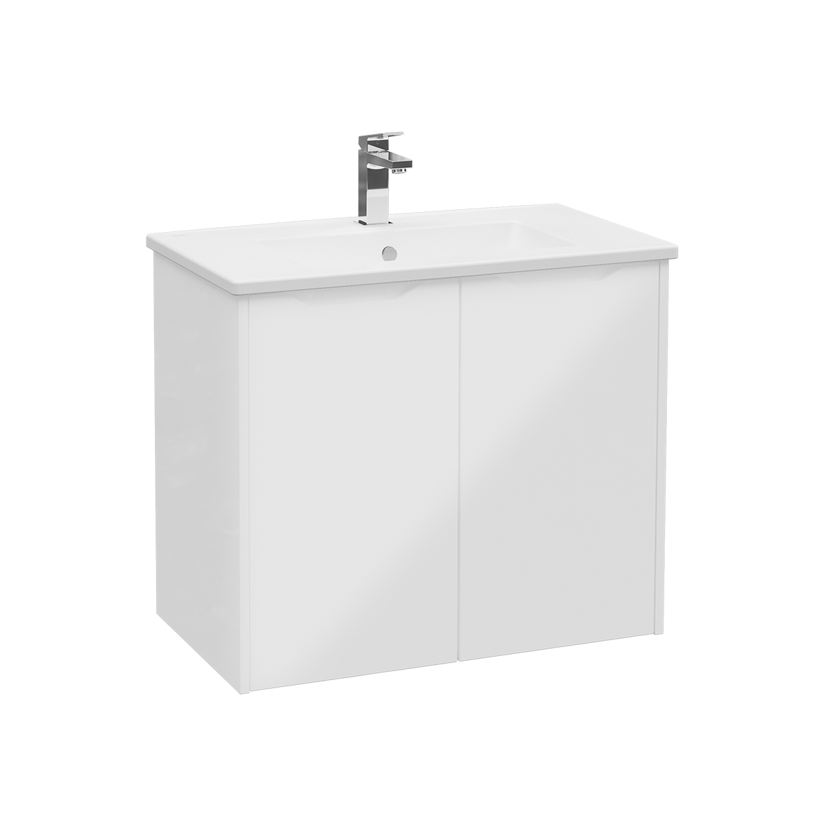 Mostrar el producto Integra Square Washbasin Unit, 80 cm, two doors del fabricante VitrA Bathrooms