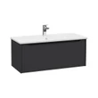 Integra Square Washbasin Unit, 100 cm, one drawer