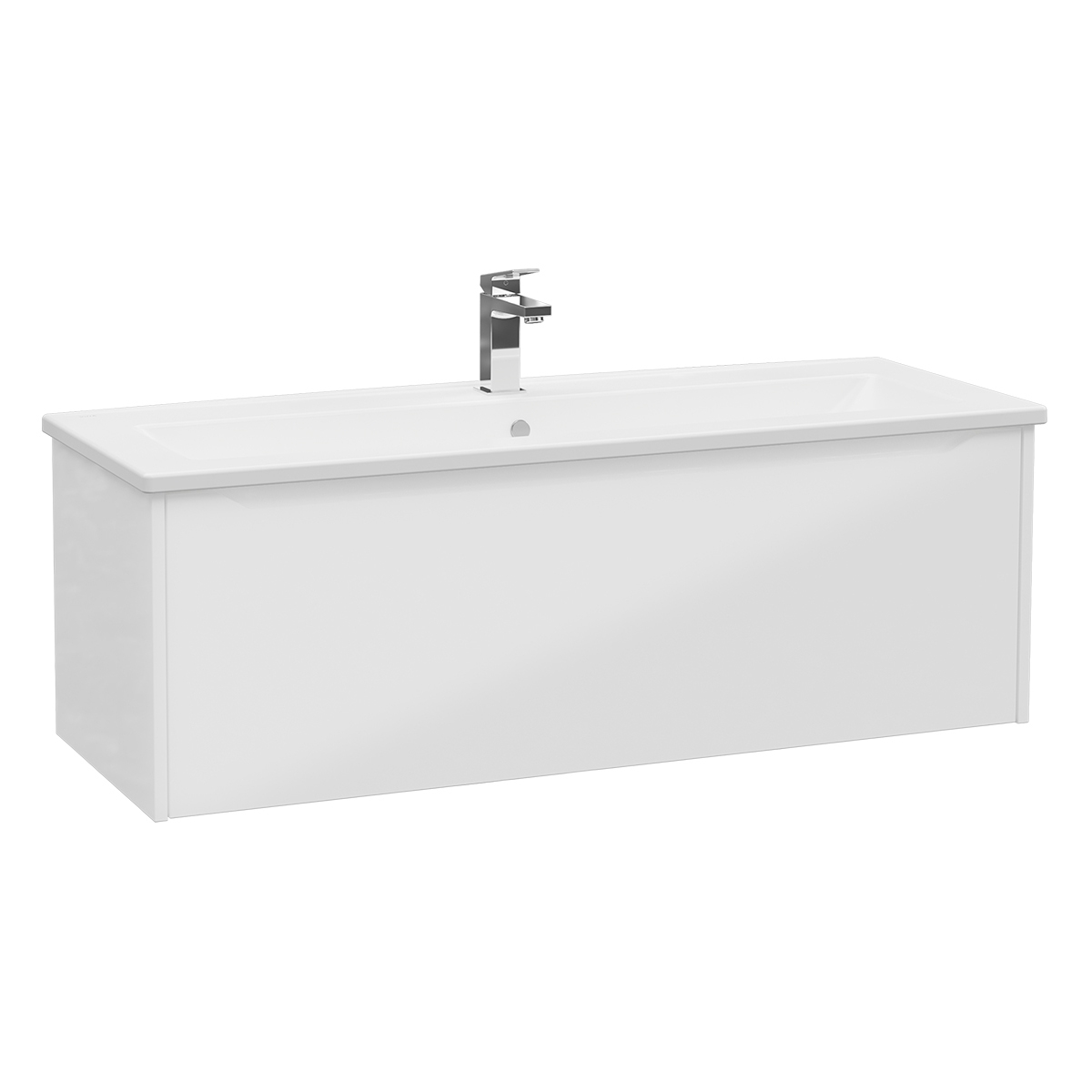 Mostrar el producto Integra Square Washbasin Unit, 120 cm, one drawer del fabricante VitrA Bathrooms