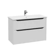Integra Square Washbasin Unit, 100 cm, two drawers
