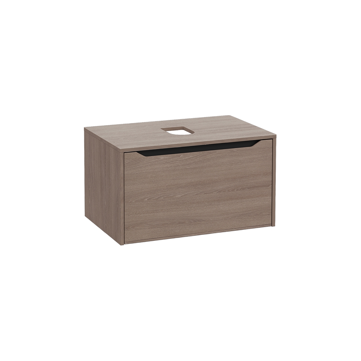 Mostrar el producto Integra Square Washbasin Unit, 80 cm, one drawer, for bowls del fabricante VitrA Bathrooms