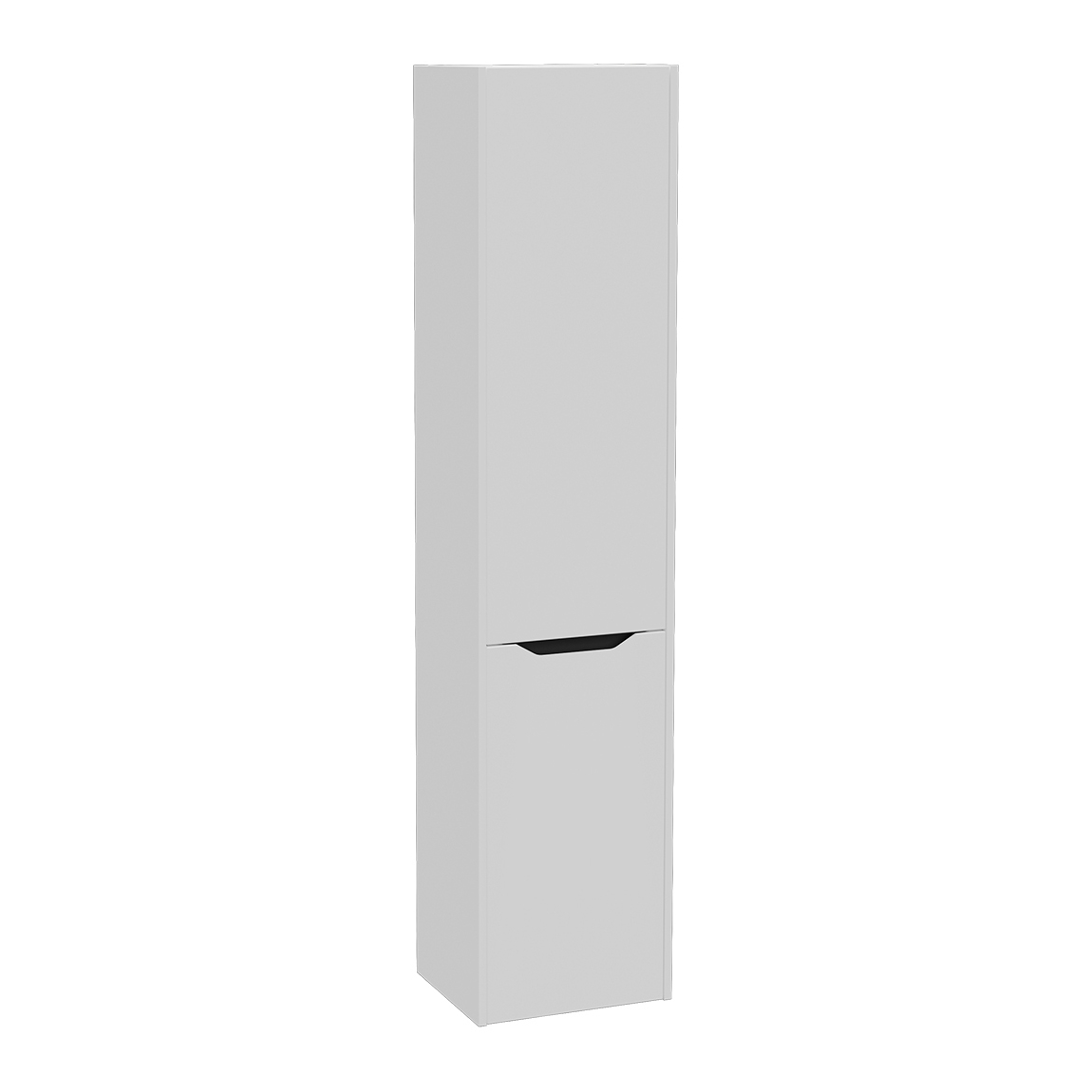 Display product Integra Square Tall Unit, 40 cm, two doors, with laundry basket, left from manufacturer VitrA Bathrooms