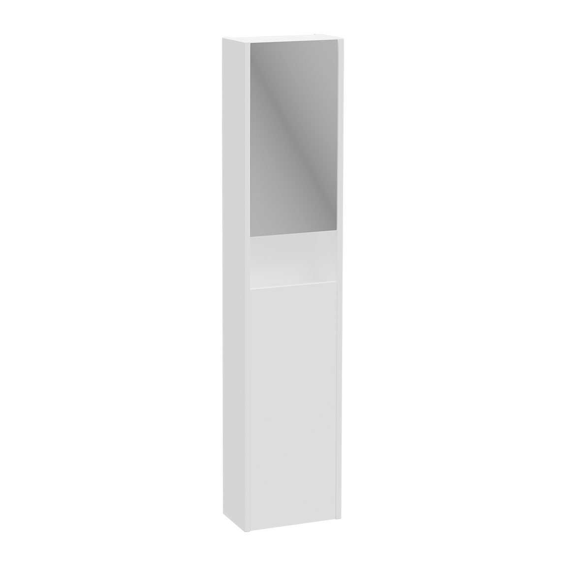 Integra Square Tall Unit, 30 cm, two doors, compact, right