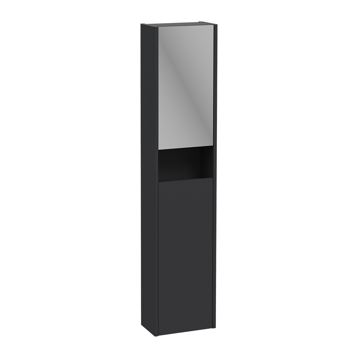Integra Square Tall Unit, 30 cm, two doors, compact, right